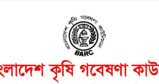বাংলাদেশ কৃষি গবেষণা কাউন্সিল লিখিত পরীক্ষার ফল প্রকাশ