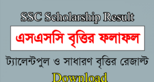 chittagong board SSC scholarship result 2022 - চট্টগ্রাম বোর্ডের বৃত্তির ফলাফল
